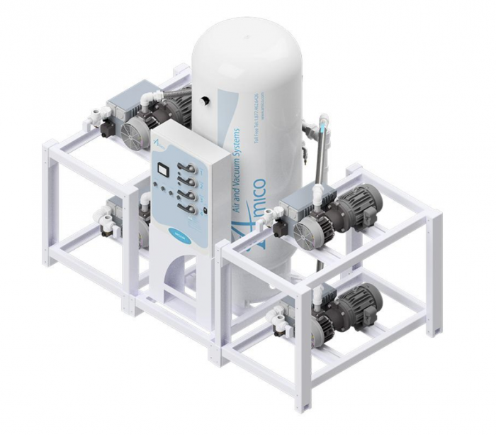 NFPAQuadruplexRVLModularStackMount Medical Air Systems Medical